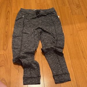 Abercrombie & Fitch Charcoal Kids Lightweight Joggers